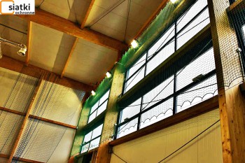 Siatki Legionowo - Siatki na hale sportową piłkochwyty na ściany i okna, dzielące hale sportową dla terenów Legionowa